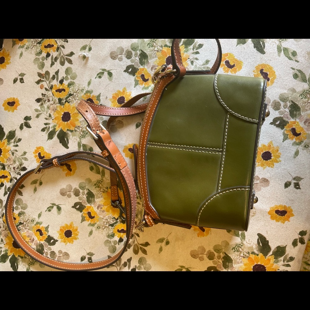 Dooney & Bourke Mini Domed Cossbody Olive